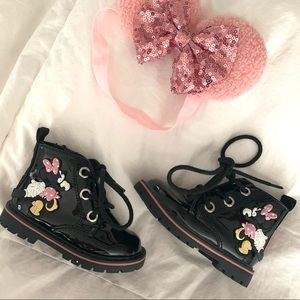 Zara Minnie Mouse boots
